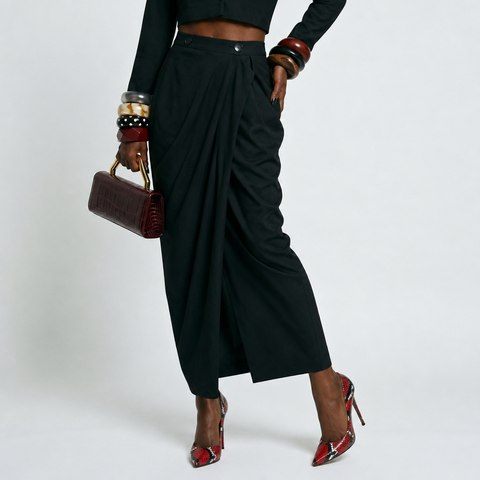 Sovereign Pleated Maxi Skirt