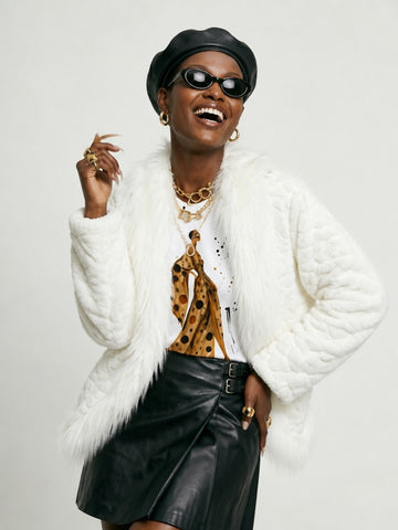 Radiant Faux Fur Shaggy Jacket