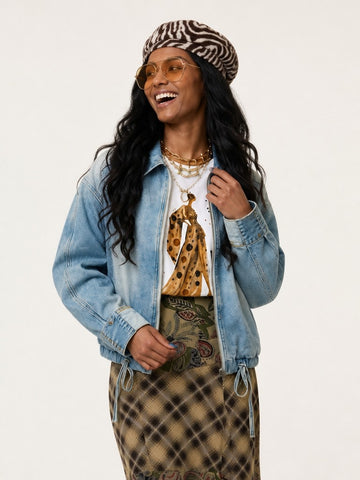Wanderlust Washed Denim Jacket