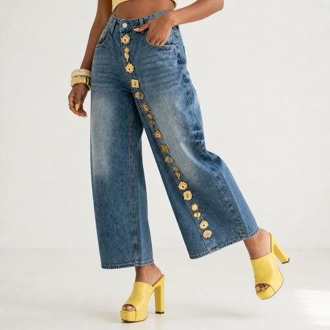 Maverick Golden Charm Denim Jeans