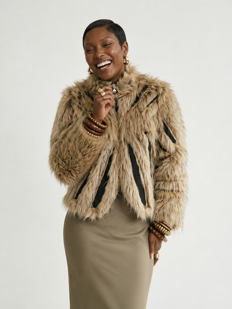 Wild Heart Faux Fur Jacket