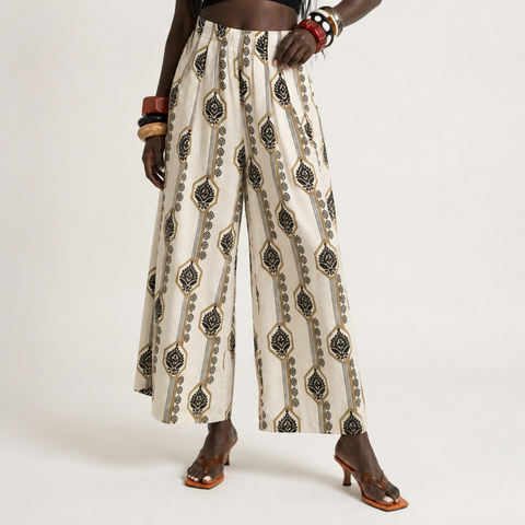 Wanderlust Geometric Wide Leg Pants