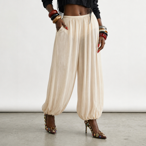 Free Spirit Sheer Bloomer Pants