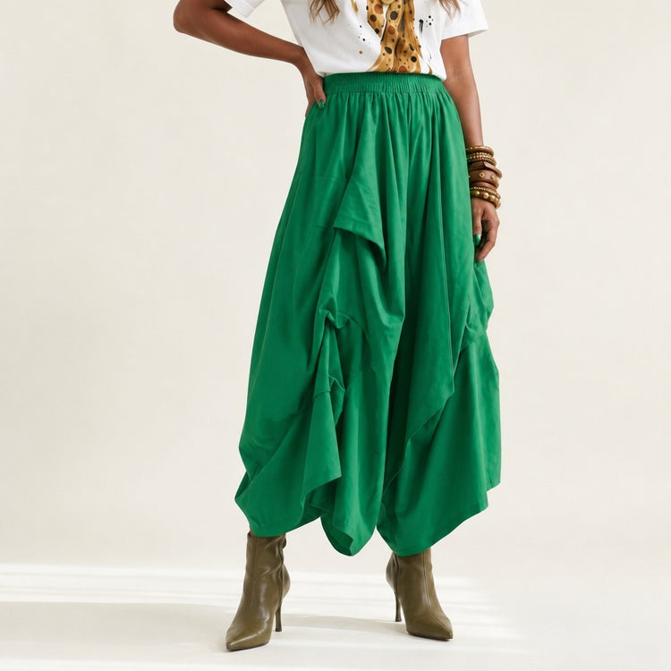 Free Spirit Pleated A-Line Skirt