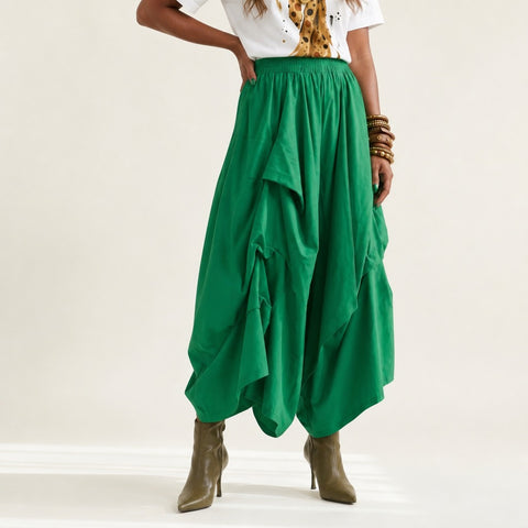 Free Spirit Pleated A-Line Skirt