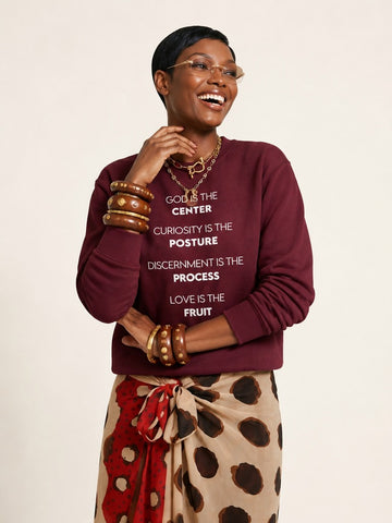 Grounded Oversized Fleece T-Shirt