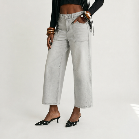 Sovereign Slouchy Cropped Jeans