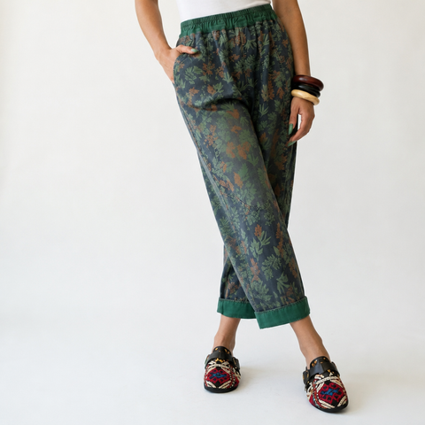 Wanderlust Vintage Floral Denim Jeans