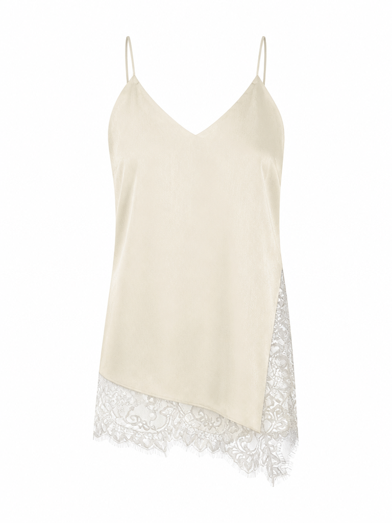 Graceful Satin Lace Camisole