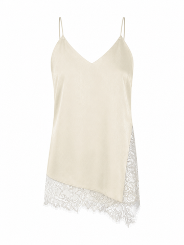 Graceful Satin Lace Camisole