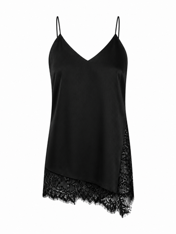 Graceful Satin Lace Camisole
