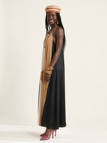 Free Spirit Printed Maxi Dress