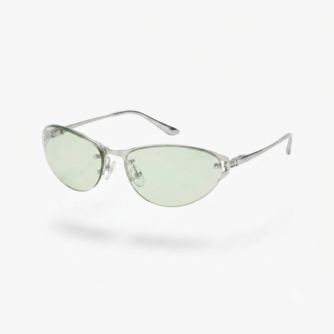 Daring Metal Cat Eye Sunglasses