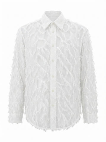 Untamed Fringe Loose Blouse