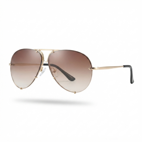 Radiant Oversized Gradient Sunglasses