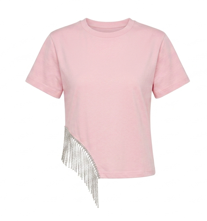 Daring Tassel Hem T-Shirt
