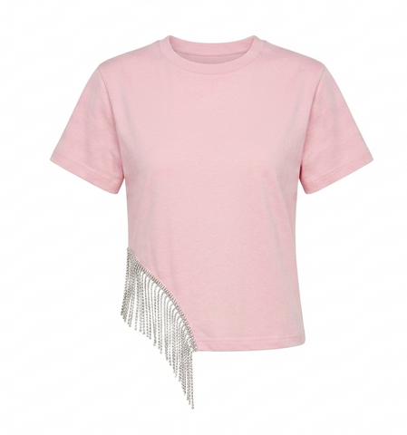 Daring Tassel Hem T-Shirt