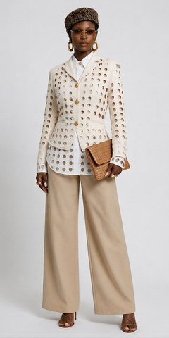 Audacious Hollow Out Blazer