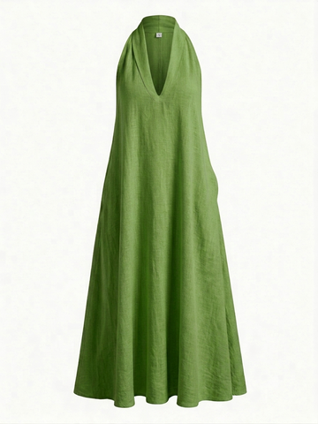 Wanderlust Flowy Halter Maxi Dress