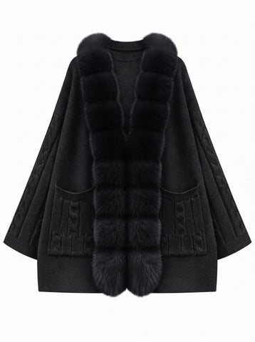 Radiant Fluffy Knit Cardigan