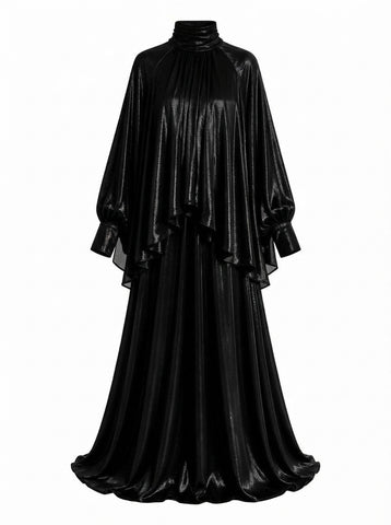 Radiant Shimmer Two-Piece Maxi Set