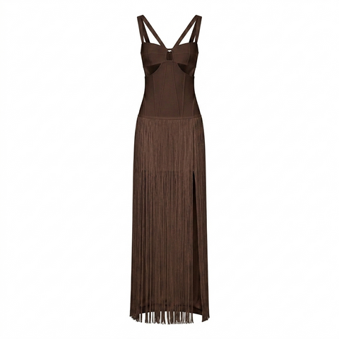 Final Sale Tassel Maxi Dress