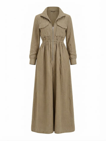 Wanderlust Drawstring Maxi Dress
