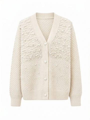 Divine Pearl Knit Cardigan