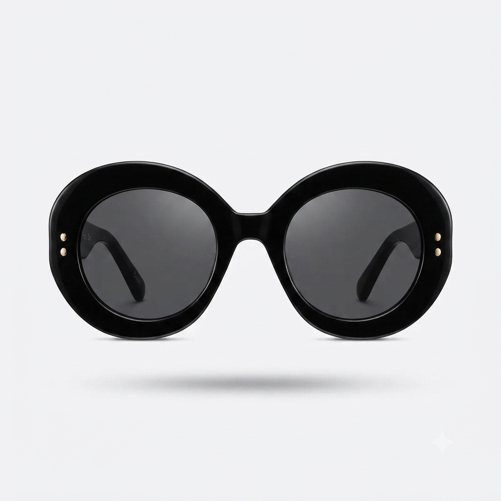 Fearless Round Gradient Sunglasses