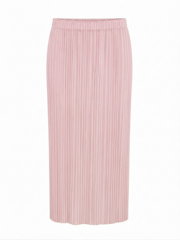 Worthy Pleated Contrast Knit T-shirt