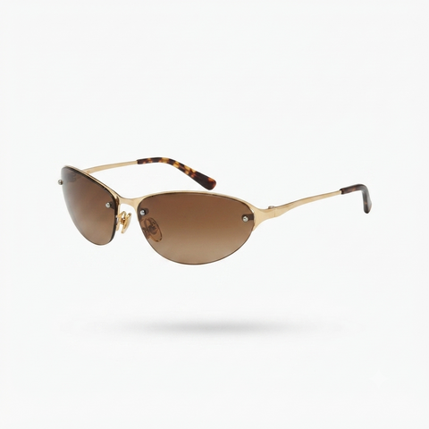 Daring Metal Cat Eye Sunglasses