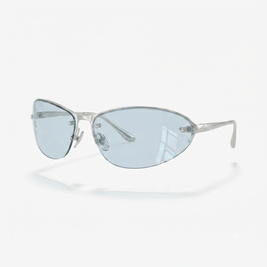 Daring Metal Cat Eye Sunglasses