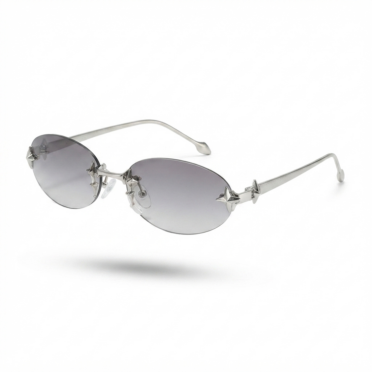 Daring Metal Cat Eye Sunglasses