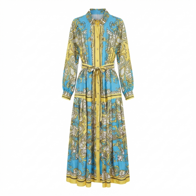 Radiant Floral Boho Maxi Dress