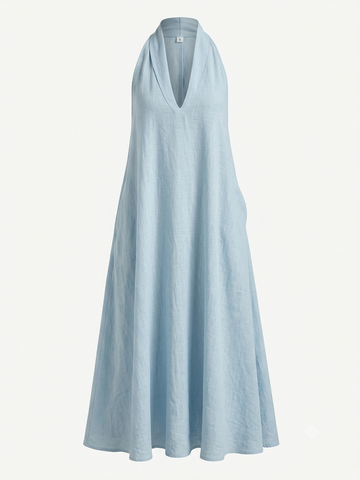 Wanderlust Flowy Halter Maxi Dress