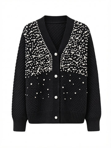 Divine Pearl Knit Cardigan