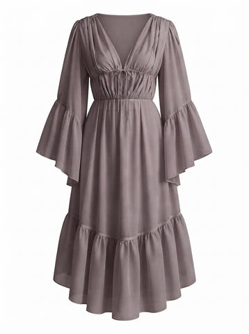 Free Spirit Ruffled Maxi Dress