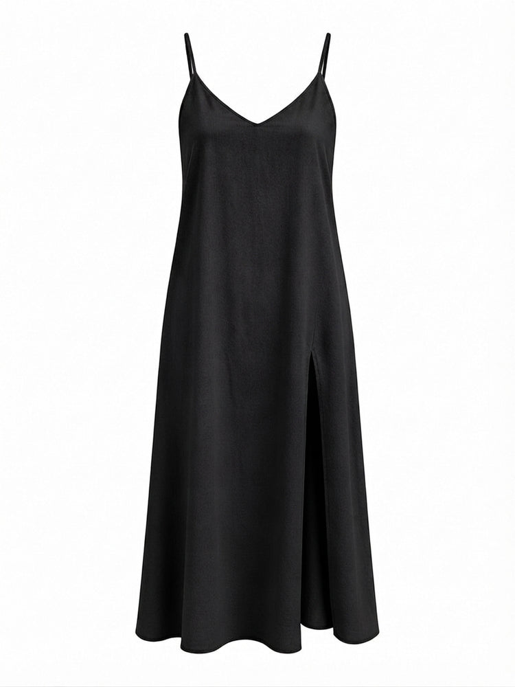 Liberated Flowing Slit Maxi Dress