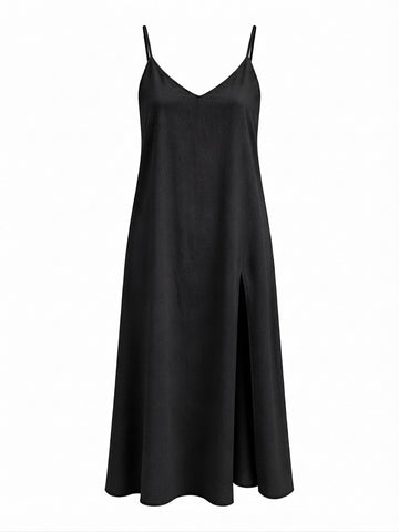 Liberated Flowing Slit Maxi Dress