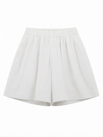 Grounded Loose Linen Shorts