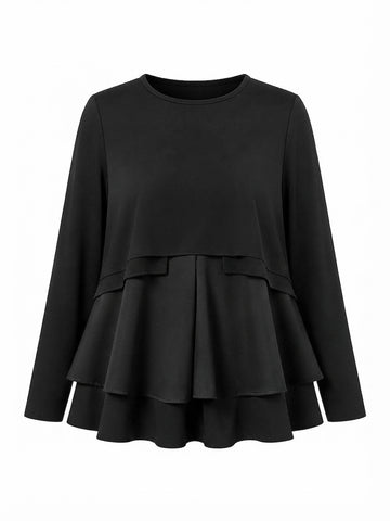 Audacious Ruffled Layered T-shirt