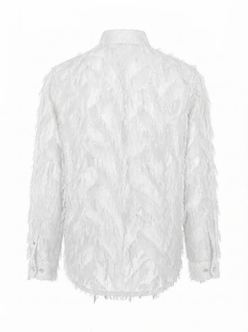 Untamed Fringe Loose Blouse