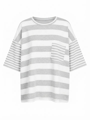Free Spirit Striped Loose T-shirt