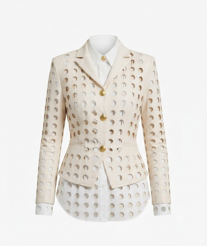 Audacious Hollow Out Blazer