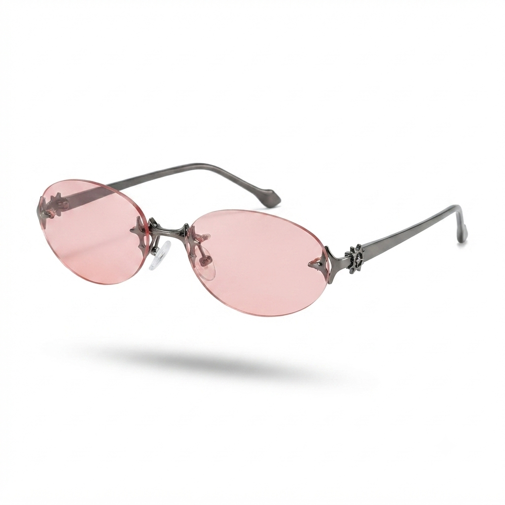 Daring Metal Cat Eye Sunglasses