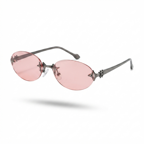 Daring Metal Cat Eye Sunglasses