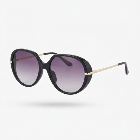 Adventurous Oversized Round Sunglasses
