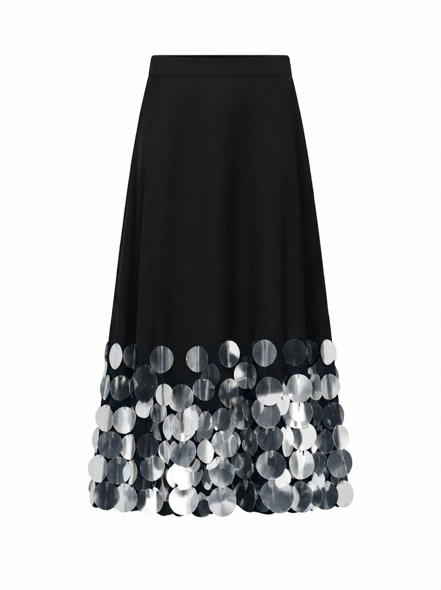 Divine Sequin Embroidered Two-Piece Set