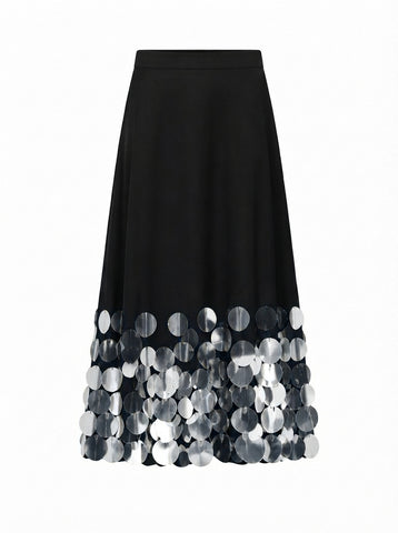 Divine Sequin Embroidered Two-Piece Set