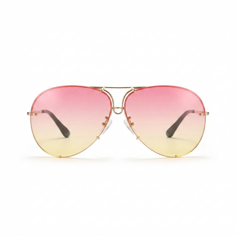 Radiant Oversized Gradient Sunglasses